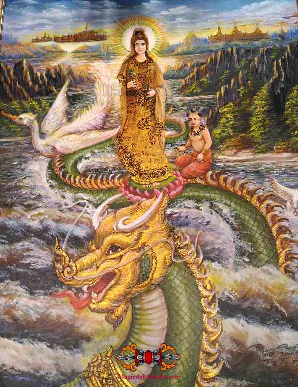 Guan yin au dragon.