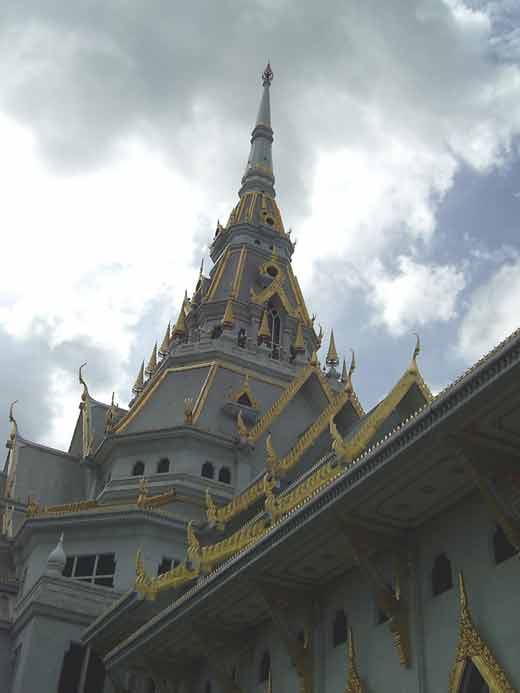 toiture de temple thai