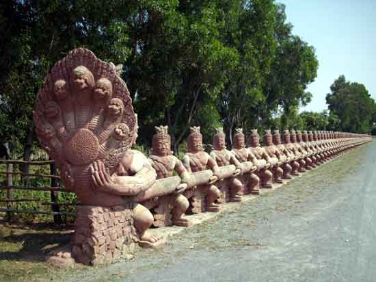 Nagas au cambodge.