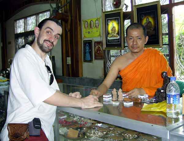 comptoir de temple Thai.