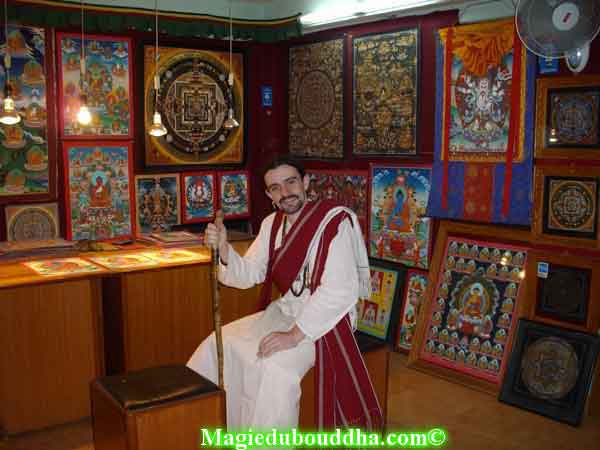 galerie de thangka tibétaines.
