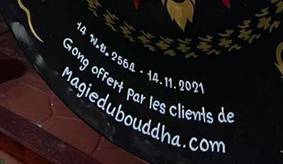 gong thai offert.