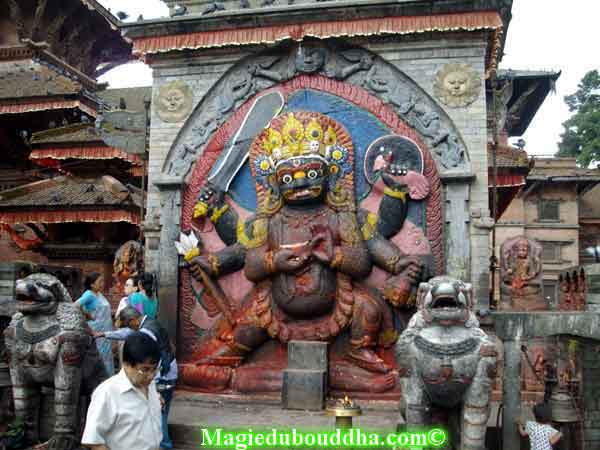 bhairava statue népal