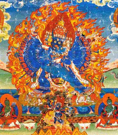 Yamantaka vajra bhairava.
