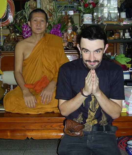 Rencontre avec luang phor watchara.