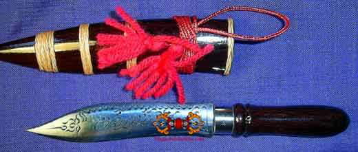 Thai ritual dagger.