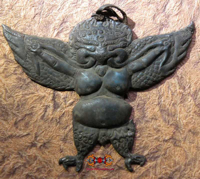 ornement de temple tibétain garuda