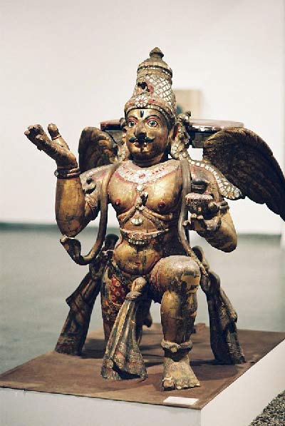 homme oiseau garuda