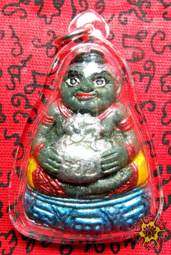 Amulette khuman thong de fortune par ajarn thongkham kongsatra.