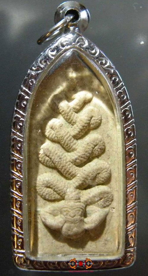 Amulette Thai de phra rahu.
