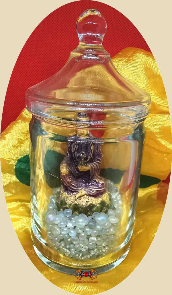 Perles reliques de Guan Yin.