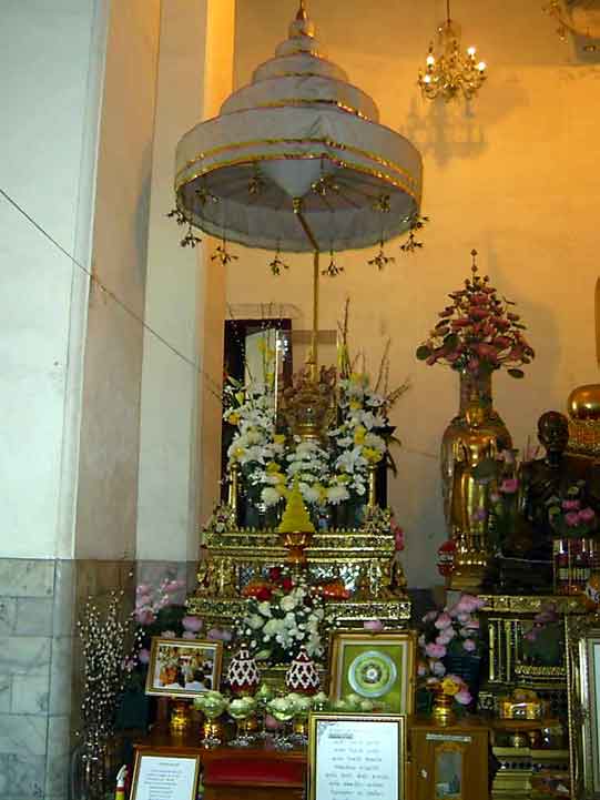 Reliques du Bouddha historique.