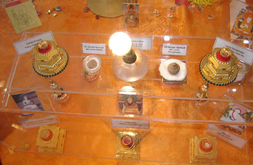 Reliques de milarépa.