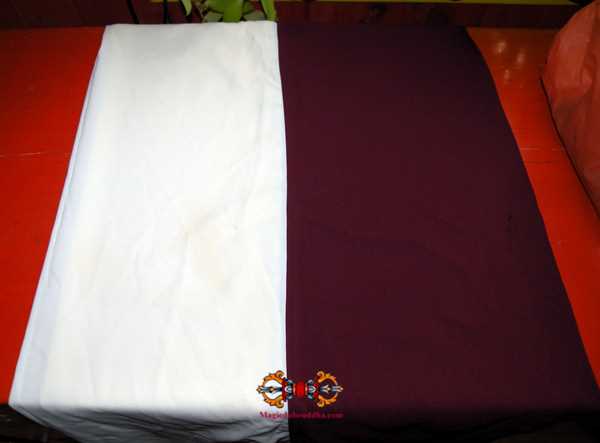 chale de méditation tibétain