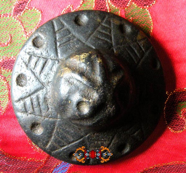 Thogchag amulette tibétaine vimana. 