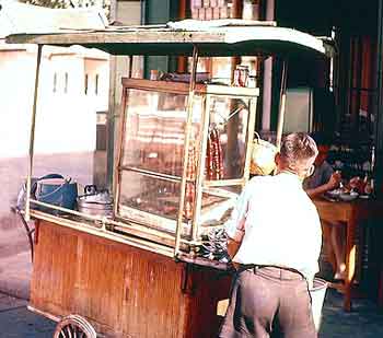 vendeur de nourriture