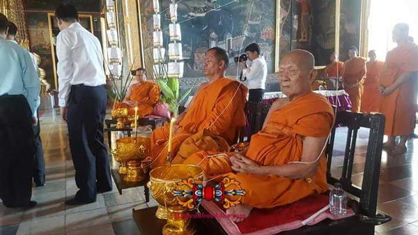 cérémonie de temple thai