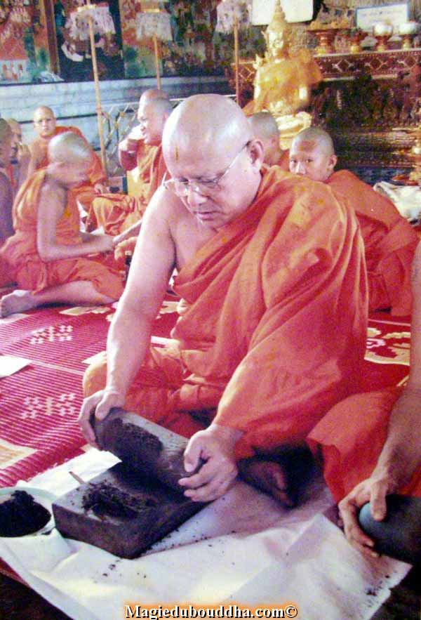 Thai buddhist herbalist.