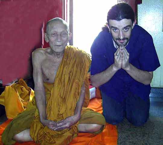 Rencontre avec luang phor kallong.