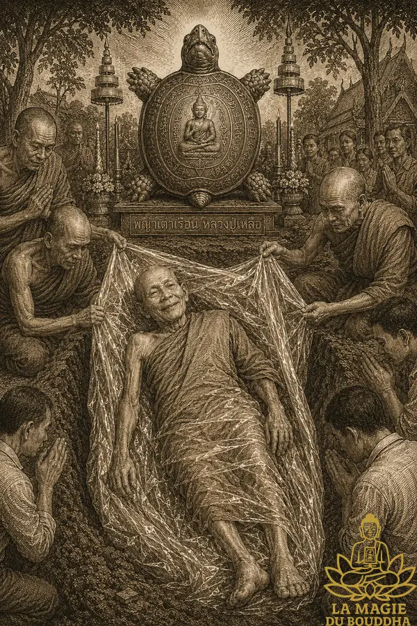 luang phor liew respiration de la tortue