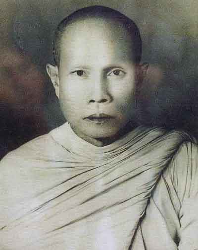 Le très vénérable luang phor liu dans sa jeunesse.