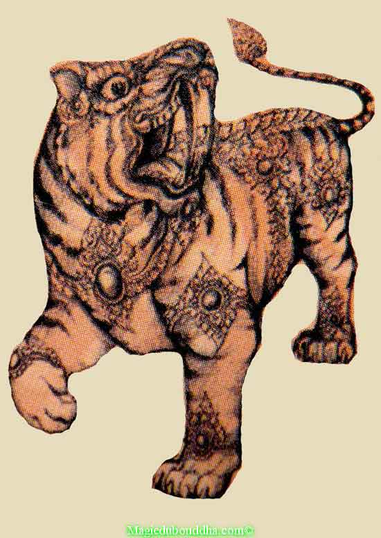 tigre sacré thailande